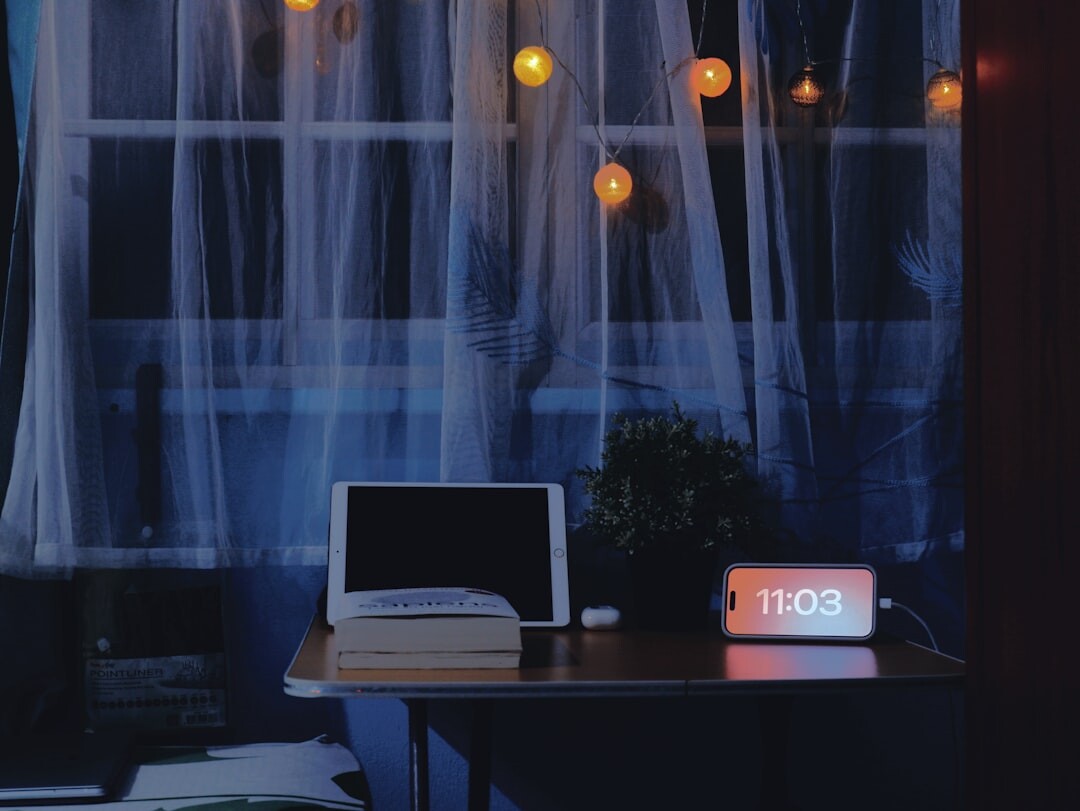 quiet home office workspace
