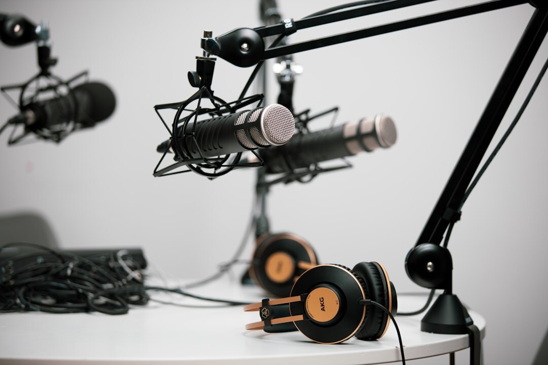 podcast transcription session